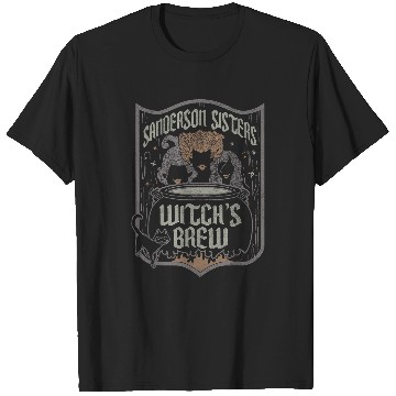 Discover Disneyss Hocus Pocus Sanderson Sisters Witch Brew Retro Logo T-Shirts