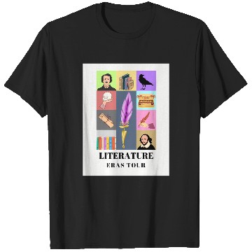 Discover Literature Eras Tour T-Shirts