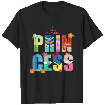 Discover Disneyss Princess Character Letters Disneyss Trip Vacation T-Shirts
