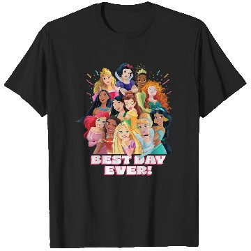 Discover Disneyss Princess Best Day Ever Friend Family Trip Matching T-Shirts