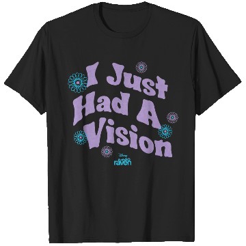 Discover Disneyss That So Raven I Just Had A Vision Wavy Text Logo T-Shirts