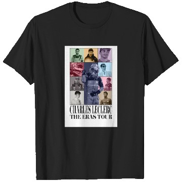 Discover Charles Leclerc Eras Tour (3) T-Shirts