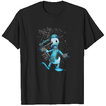 Discover Disneyss Kingdom Hearts Danald Duck Tron Crossover Portrait T-Shirts
