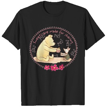 Discover Disneyss Winnie The Pooh Sweets Are Made For Sharing Frame T-Shirts