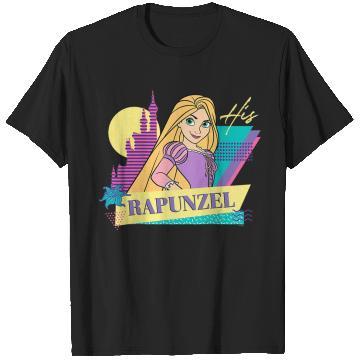 Discover Disneyss Tangled Retro 90s Couples Matching His Rapunzel T-Shirts