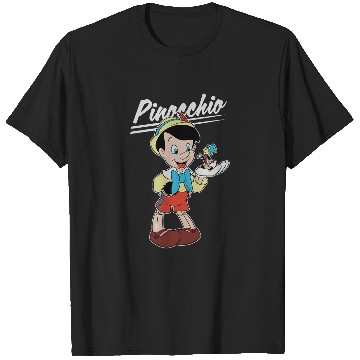 Discover Disney Pinocchio And Jiminy Cricket T-Shirts