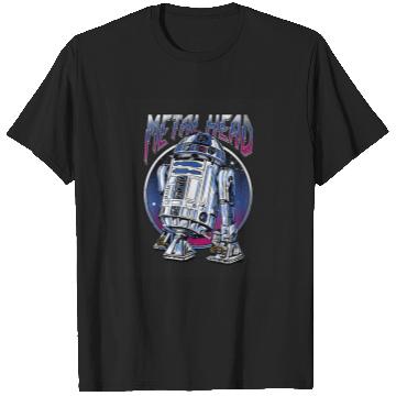 Discover Star Wars R2D2 Metal Head  Disney T-Shirts