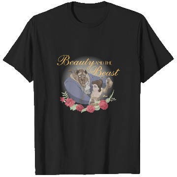 Discover Disney Princess - Beauty And The Beast Roses T-Shirts