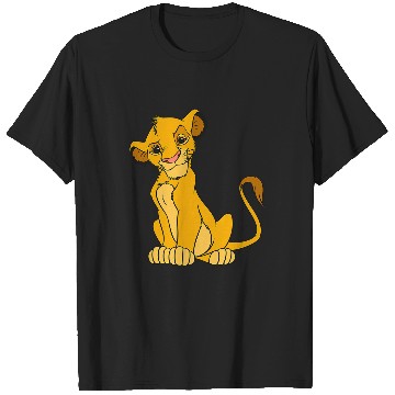 Discover Disney The Lion King Young Simba Sitting Up T-Shirts