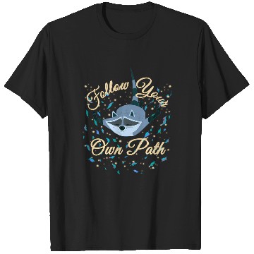 Discover Disney Pocahontas Meeko Follow Your Own Path Text T-Shirts
