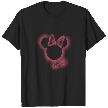 Discover Disney Minnie Mouse Stencil Hoodie T-Shirts