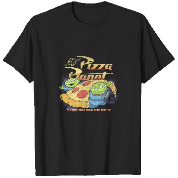 Discover Disney Pixar Toy Story Aliens Pizza Planet T-Shirts