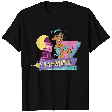 Discover Disneyss Aladdin Retro 90s Couples Matching Princess Jasmine T-Shirts