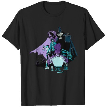 Discover Disneyss Haunted Mansion Movie Hatbox Ghosts Bride Harriet Ben T-Shirts