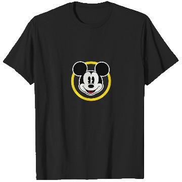 Discover Amazon Essentials Disney Smiling Mickey In Yello T-Shirts
