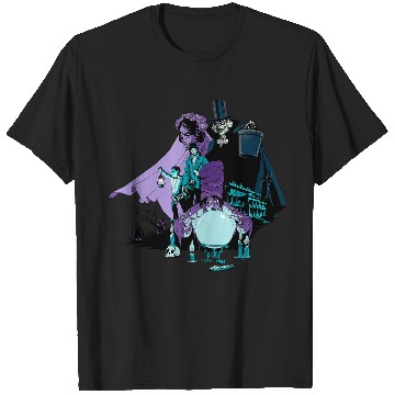 Discover Disneyss Haunted Mansion Movie Hatbox Ghosts Bride Harriet Ben T-Shirts