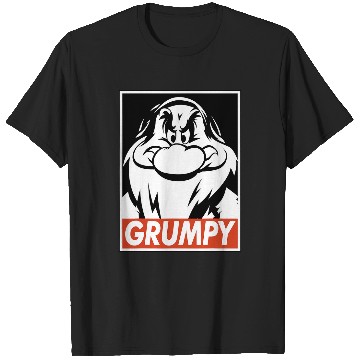 Discover Disney Snow White Grumpy Streetwear Poster T-Shirts