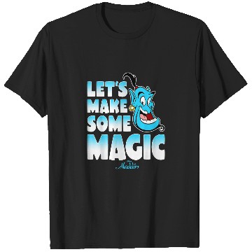 Discover Disney Aladdin Genie Lets Make Some Magic Gradie T-Shirts
