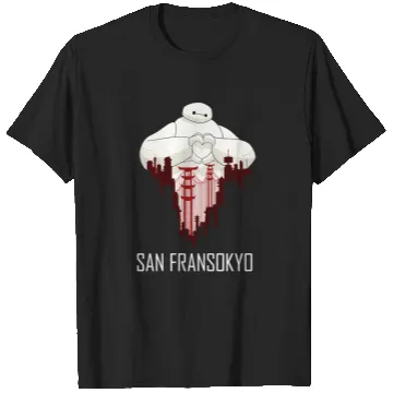 Discover Disney Big Hero 6 Baymax San Fransokyo Love T-Shirts