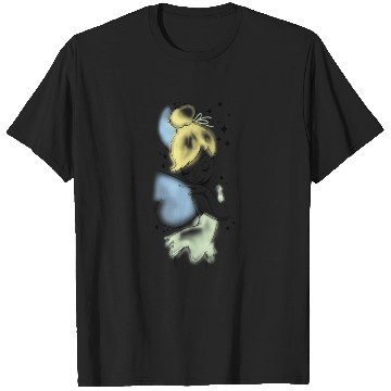 Discover Disney Peter Pan Tinkerbell Airbrush Style Sketch Hoodie T-Shirts