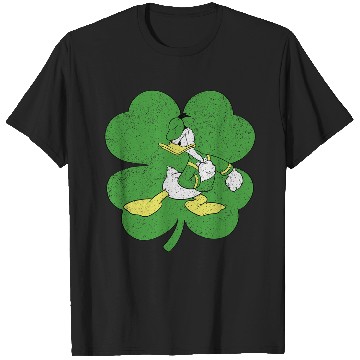 Discover Disney Donald Duck Retro Shamrock St. Patrick's Day T-Shirts