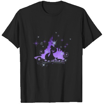 Discover Disney Tangled Rapunzel Silhouette Portrait Graphic T-Shirts