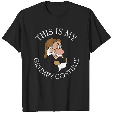 Discover Disneyss Snow White Grumpy Halloween This Is My Costume T-Shirts