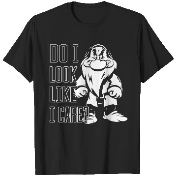Discover Disneyss Snow White Grumpy Do I Look Like I Care T-Shirts