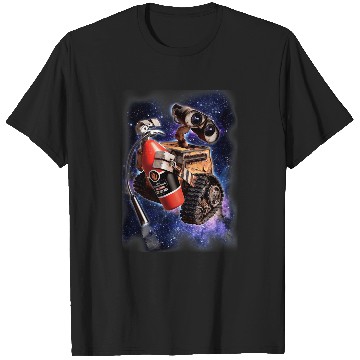 Discover Disney Pixar Wall-E Fire Extinguisher Space Portrait T-Shirts