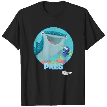 Discover Disney Pixar Finding Dory & Destiny Biggest Fish Pals Logo T-Shirts