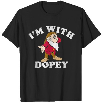 Discover Disneyss Snow White The Seven Dwarfs Grumpy Im With Dopey T-Shirts