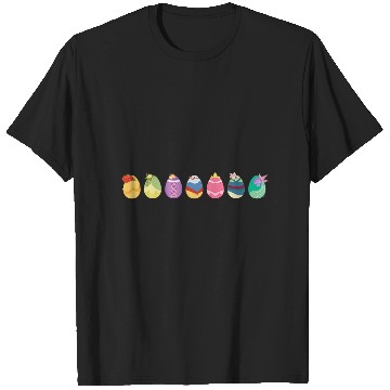 Discover Disney Princess Easter Spring Seven Decorated Easter Eggs T-Shirts