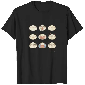 Discover Disney Pixar Bao Nine Feelings Of Dumpling Emoti T-Shirts