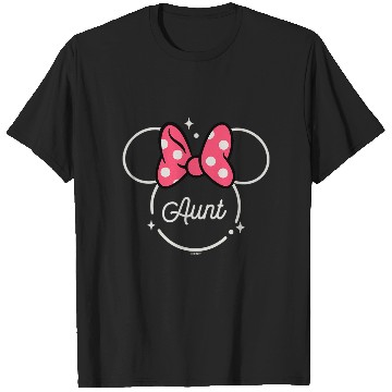 Discover Disney Minnie Mouse Aunt Family Head Icon Magic Mother’s Day T-Shirts