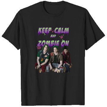Discover Disneys channel zombies 2 keep calm and zombie on T-Shirts