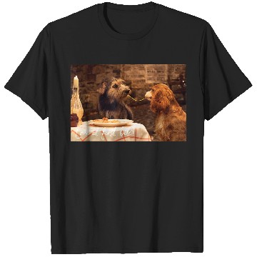 Discover Disneyss Lady And The Tramp Live Action Shared Spaghetti T-Shirts