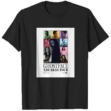Discover Scream Eras Tour Poster Ghostfaces Version T-Shirts