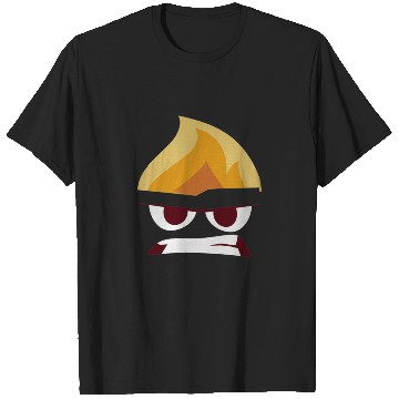 Discover Disney Pixar Inside Out Angry Face Halloween T-Shirts