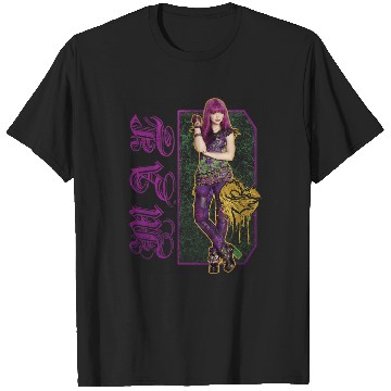 Discover Disney Descendants 2 Mal Paint Drip Poster T-Shirts