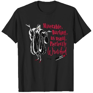 Discover Disneyss 101 Dalmatians Miserable Perfectly Wretched T-Shirts