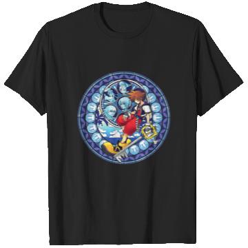 Discover Disney Kingdom Hearts Sora Stained Glass T-Shirts