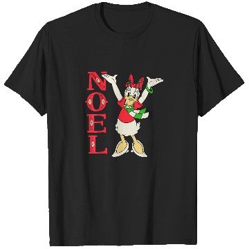 Discover Disney Vintage Daisy Duck Noel Holiday T-Shirts