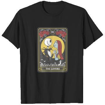 Discover Disney The Nightmare Before Christmas Jack Sally Lovers T-Shirts