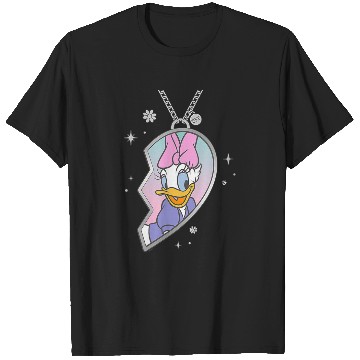 Discover Disneyss Bff Best Friends Matching Heart Necklace Daisy Duck T-Shirts