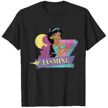 Discover Disneyss Aladdin Retro 90s Couples Matching Princess Jasmine T-Shirts