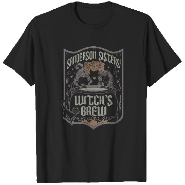 Discover Disneyss Hocus Pocus Sanderson Sisters Witch Brew Retro Logo T-Shirts