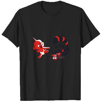Discover Disney Pixar Incredibles Angry Jack-Jack Vs. Racoon T-Shirts