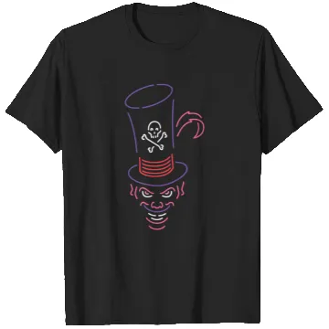 Discover Disneys Dr. Facilier Neon Face T-Shirts