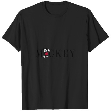 Discover Disney Mickey And Friends Mickey Mouse Simple Text T-Shirts