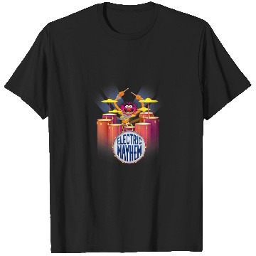 Discover Disney The Muppets Electric Mayhem Animal Drumme T-Shirts